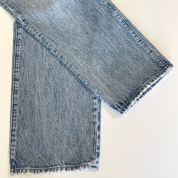 Madewell Petite Perfect Vintage Straight Jean High Waist Rigid Denim Seyland 25P - Picture 14 of 16